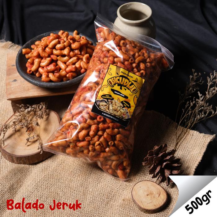 

FLASH MAKARONI BANTET SICUDLA Kemasan 500gr Cemilan Pedas Jeruk Food Snack