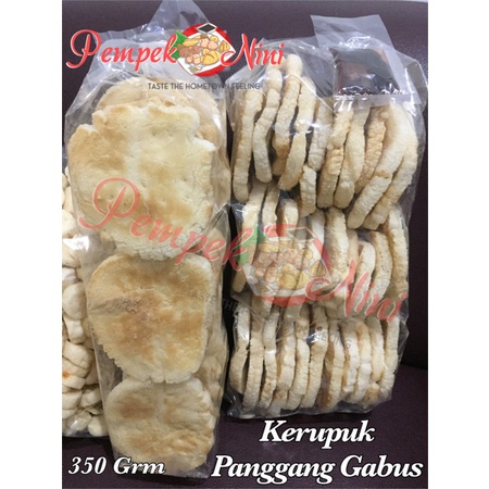 

Kerupuk/Kemplang Panggang Ikan Gabus Asli Palembang