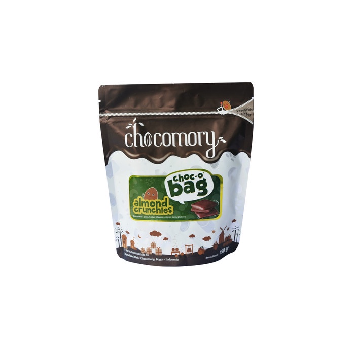 

Chocomory Choco Bag Almond Crunchies 150 Gr x 1 Pc