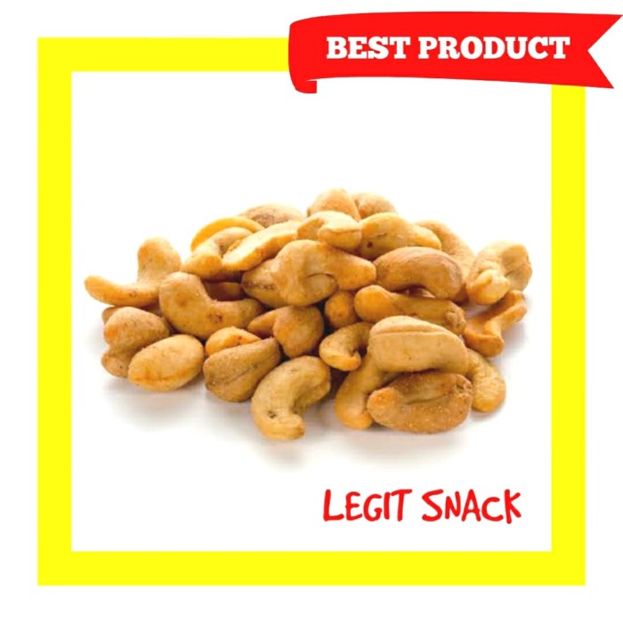 

KACANG MEDE ORIGINAL OVEN / PANGGANG ( METE ASIN ) 200GR