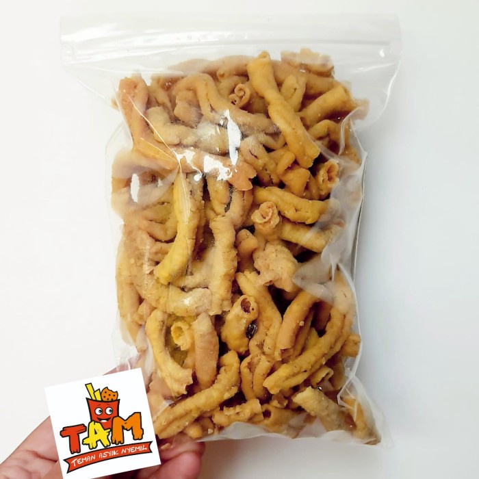 

Keripik Usus Ayam Tepung 1 Kg - Tam Snack