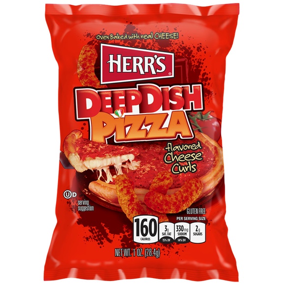 

HERR'S CHEESE CURLS HERRS SNACK IMPORT USA