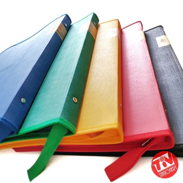 

HJK Zipper Bag InterX Linen F4 Tebal