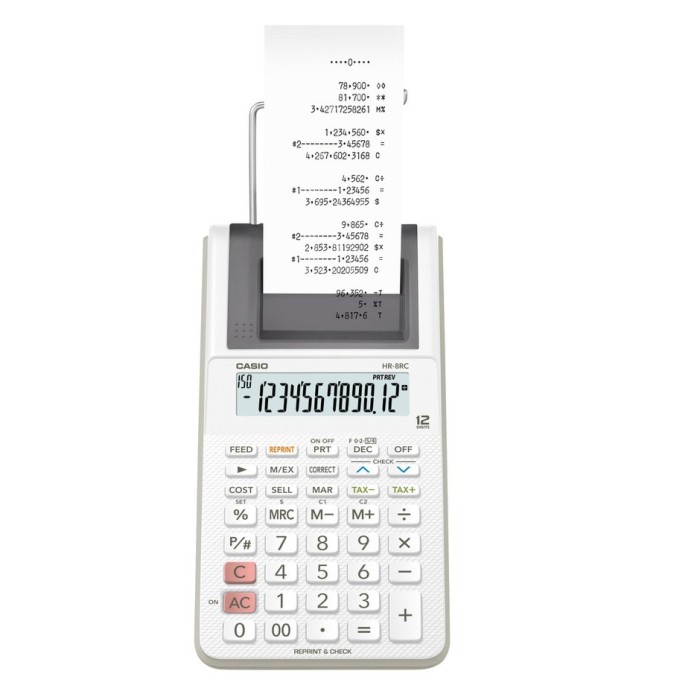 

HJK Kalkulator Casio HR 8 RC Original