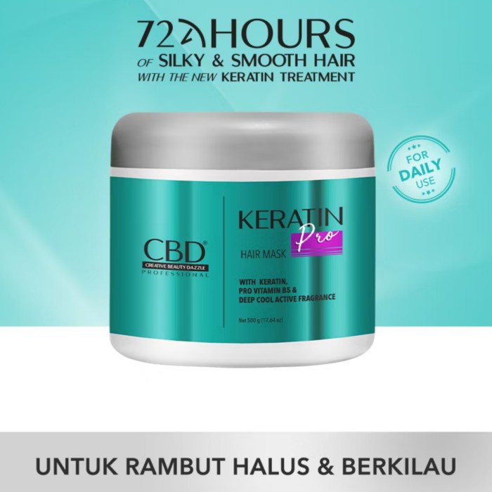 CBD KERATIN PRO HAIR MASK / MASKER RAMBUT 100% ORIGINAL
