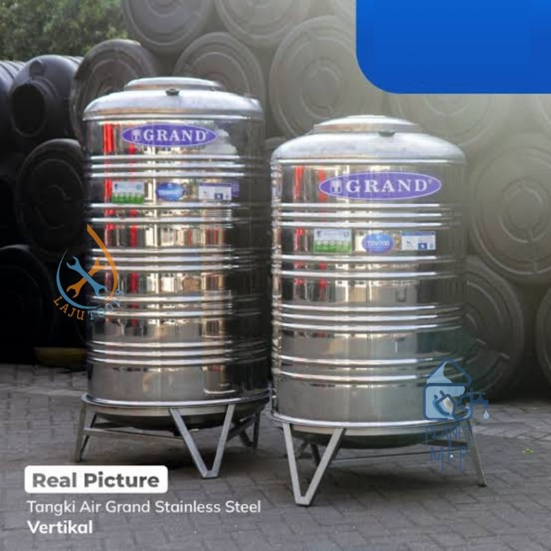 Tangki Tandon Toren Air Stainless Grand Garansi 12 Tahun