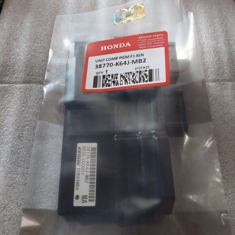 ECU CBR 250RR Unit Comp PGM FI IGN 38770K64ND1