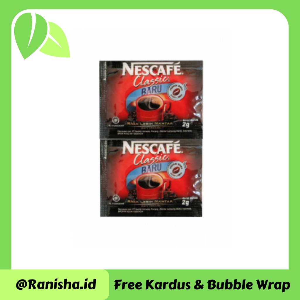 

Nescafe Kopi Instant Classic Pack 10X2G