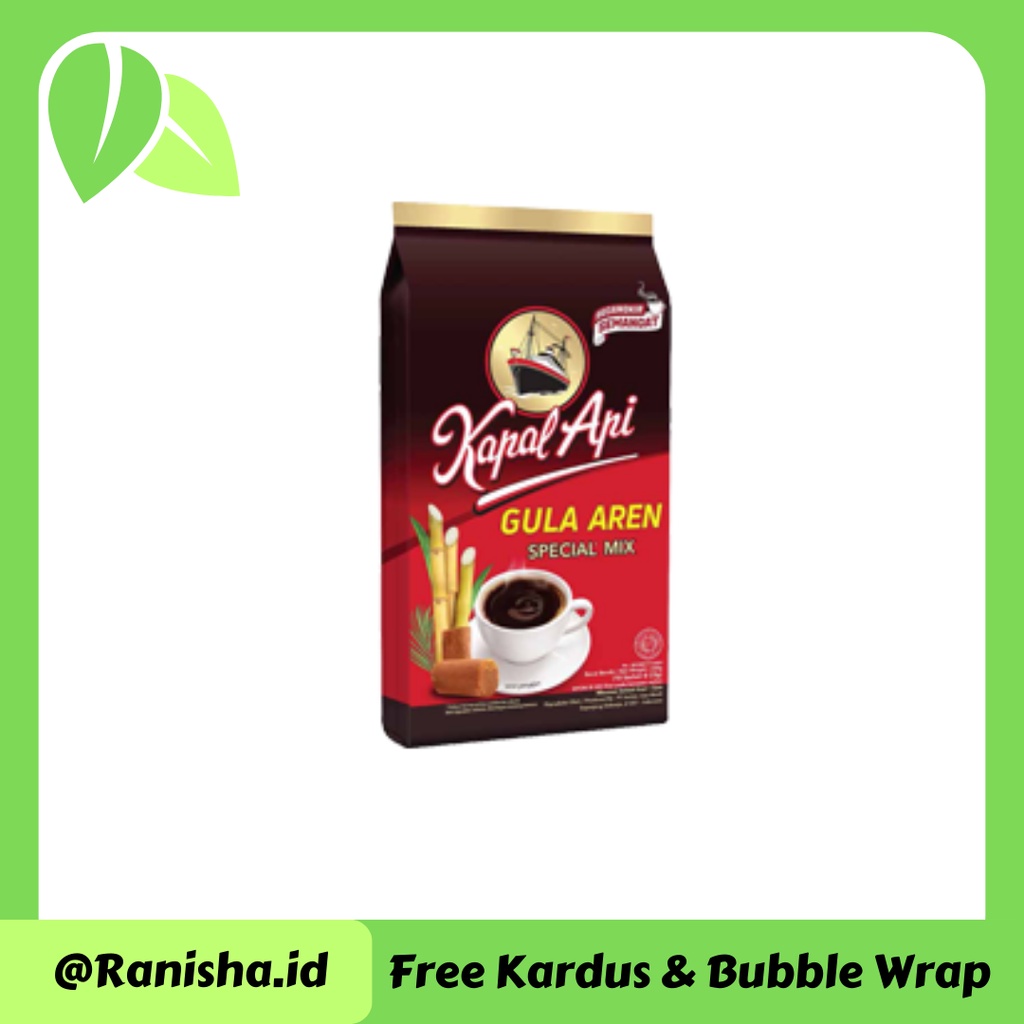 

Kapal Api Kopi Bubuk Gula Aren Special Mix Pack 10X23G