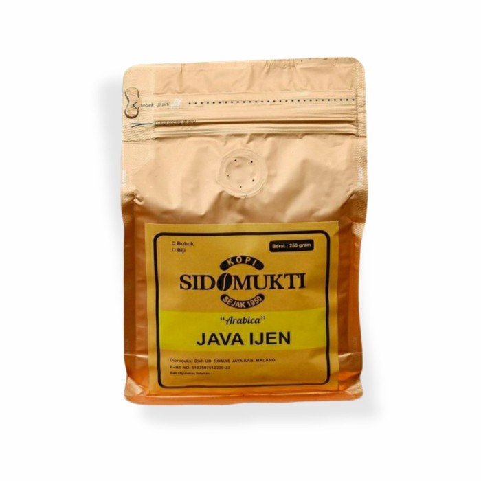 (Good) Kopi Sidomukti Java Ijen Kopi Arabica Sido Mukti