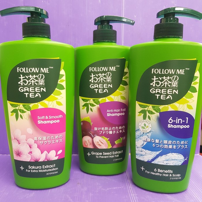 Shampoo Follow Me Green Tea