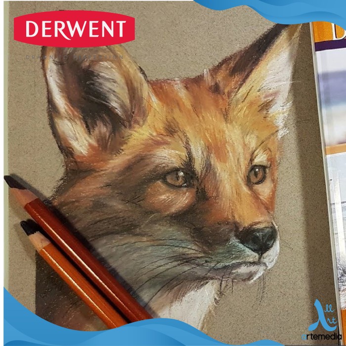 

PENSIL WARNA DERWENT DRAWING 12 PENCIL COLOR METAL TIN SET