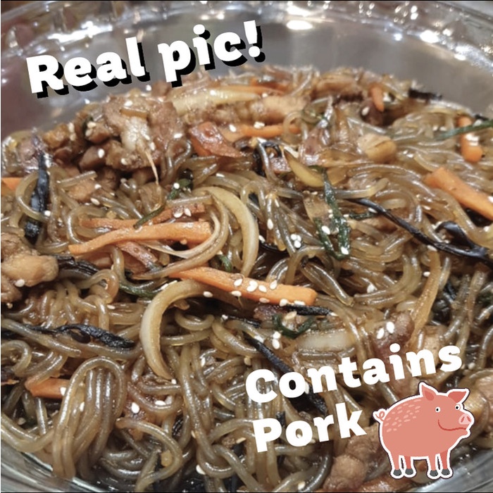 

Promo Terbatas Pork Japchae/Mie Gelas Korea/Korean Food Nonhalal Frozen Ready To Cook Aman