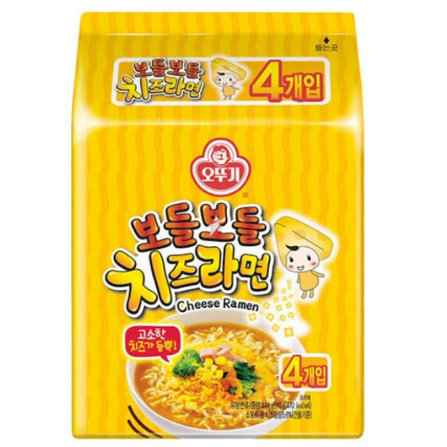 

Promo Terbatas 1 Pack Isi 4 - Ottogi Cheese Ramen - Mie Ramyun Rasa Keju Ala Korea Aman