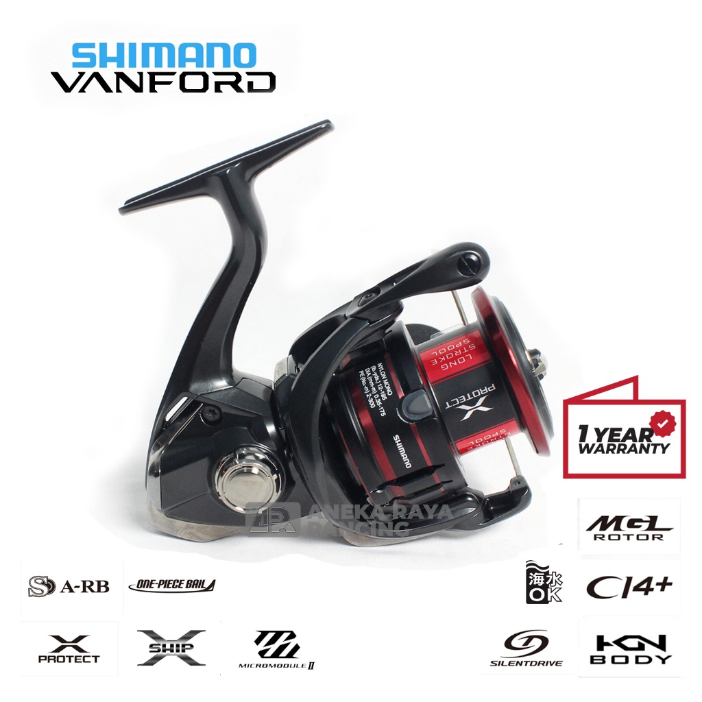 {{ Reel Shimano 20 Vanford Reel Galatama Reel Ultralight Ril Terbaik Ril Ter-Ringan Shimano Original