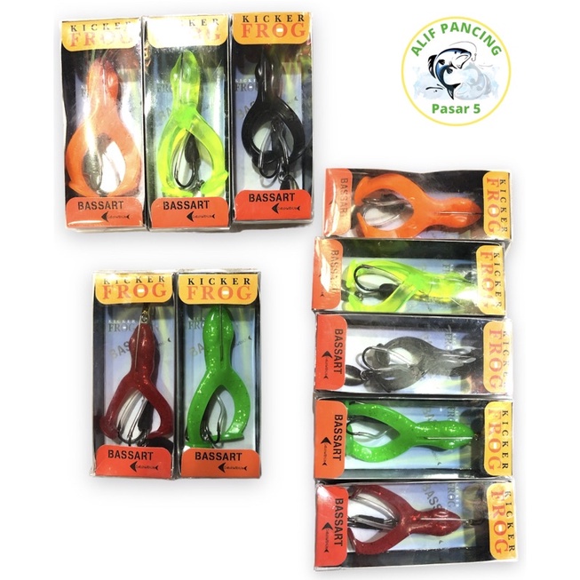 {{ Kodok Palsu / Kicker Frog Lure Thailand Ready }}