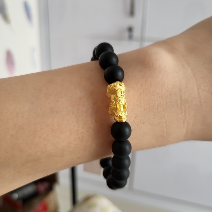 GELANG PIXU NAGA TERANG JAYA emas kuning 23k