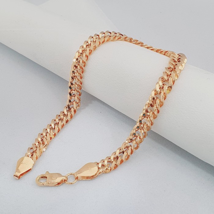 gelang model sisik naga terbaru emas asli kadar 375