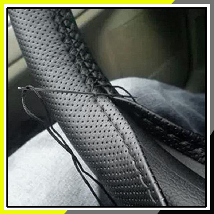 [Good] Cover Setir Stir Mobil Jahit Sarung Setir Stir Mobil Kulit Jahit