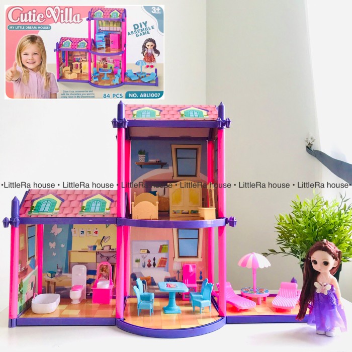 Terbaru Mainan Rumah Rumahan Barbie Anak Perempuan