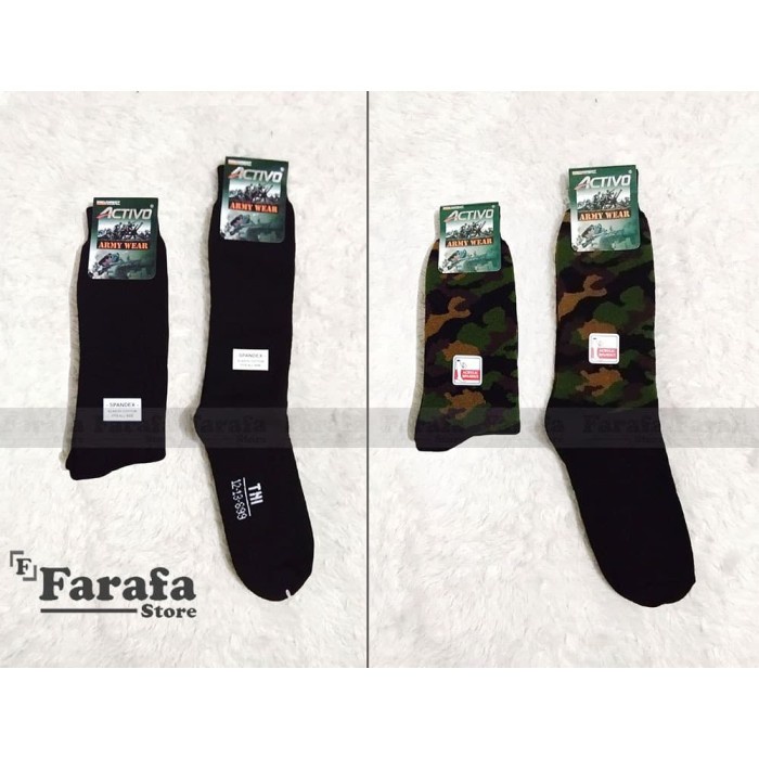 MMT- Kaos kaki PDL Outdor Kaos Kaki Tentar Tebal Military Sock Polos-Loreng
