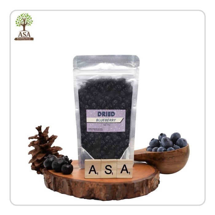 

Dried Blueberry / Buah Blueberry Kering 100 Gram