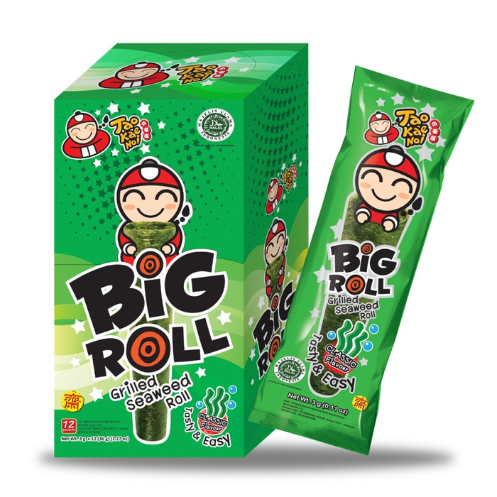 

..... Tao Kae Noi Big Roll Grilled Seaweed Roll Classic (Box)