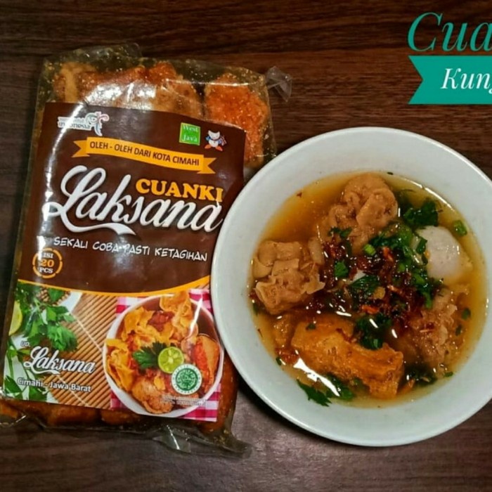

..... Paket Cuanki Laksana Porsi Besar 4 Pcs Isi @250 Gram