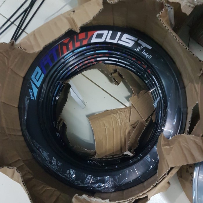 (2PC) RIMS VELG SEPEDA GT HALF5 20 451 40MM 28H 32H NT PACIFIC DECA