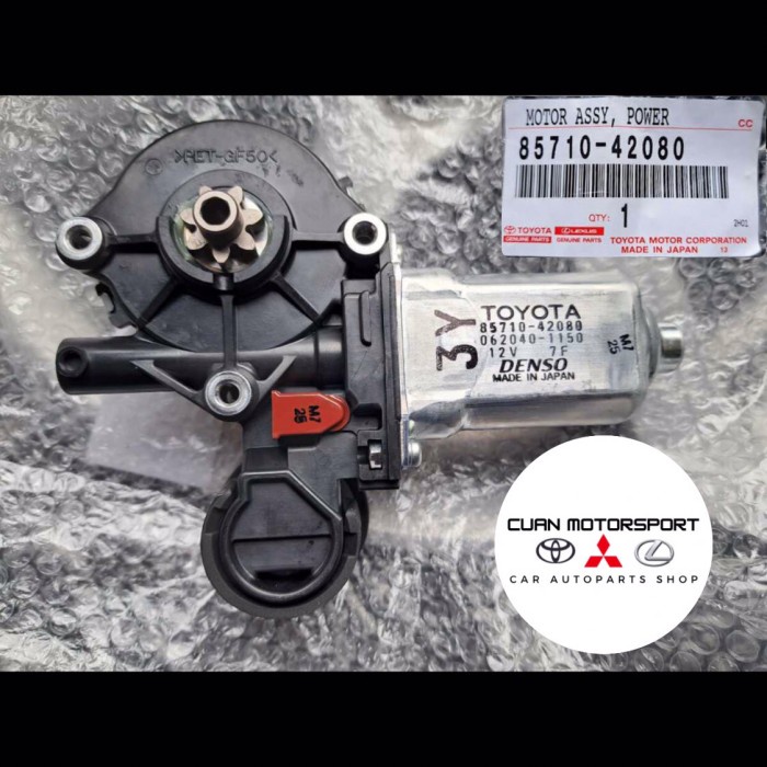 BISA GOSEND MOTOR POWER WINDOW RAV4 KANAN RH ORIGINAL TOYOTA RAV4 2002 ZCA26