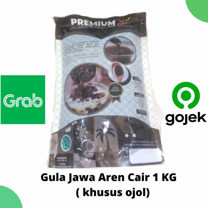 

(Best) Gula Jawa Aren Cair / Premium Brown Sugar 1 Kg ( Khusus Ojol)
