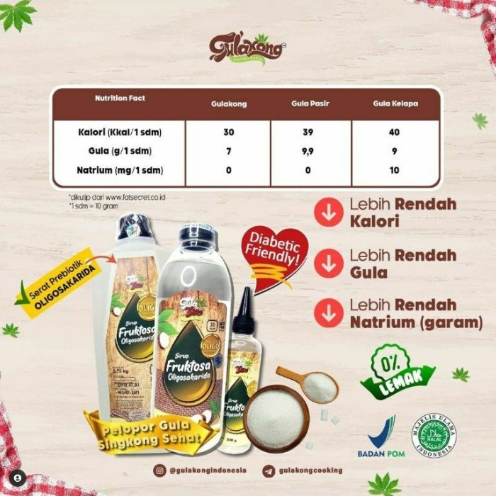 

(Best) GULAKONG Gula Singkong 1350ml - DIABETES FRIENDLY, GLUTEN FREE