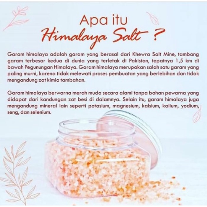 

(Best) Garam Himalaya Ibnu Sina 500gr Kesehatan
