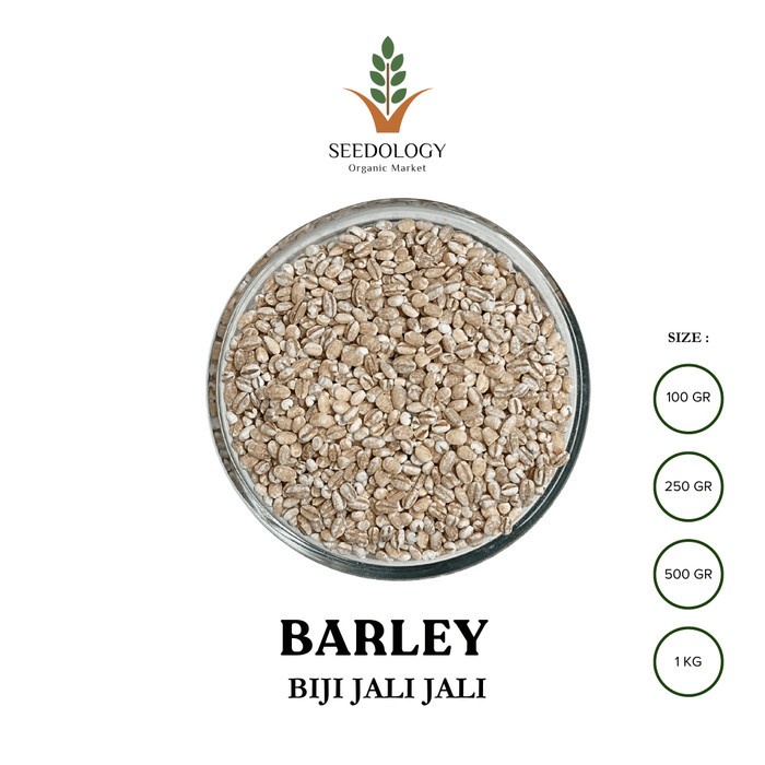 

(Good) Organic Barley 1kg - Biji Jali-Jali