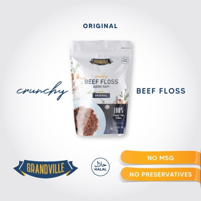 

(Good) Grandville Abon Crunchy - Sapi/Ayam Asli 100 gr