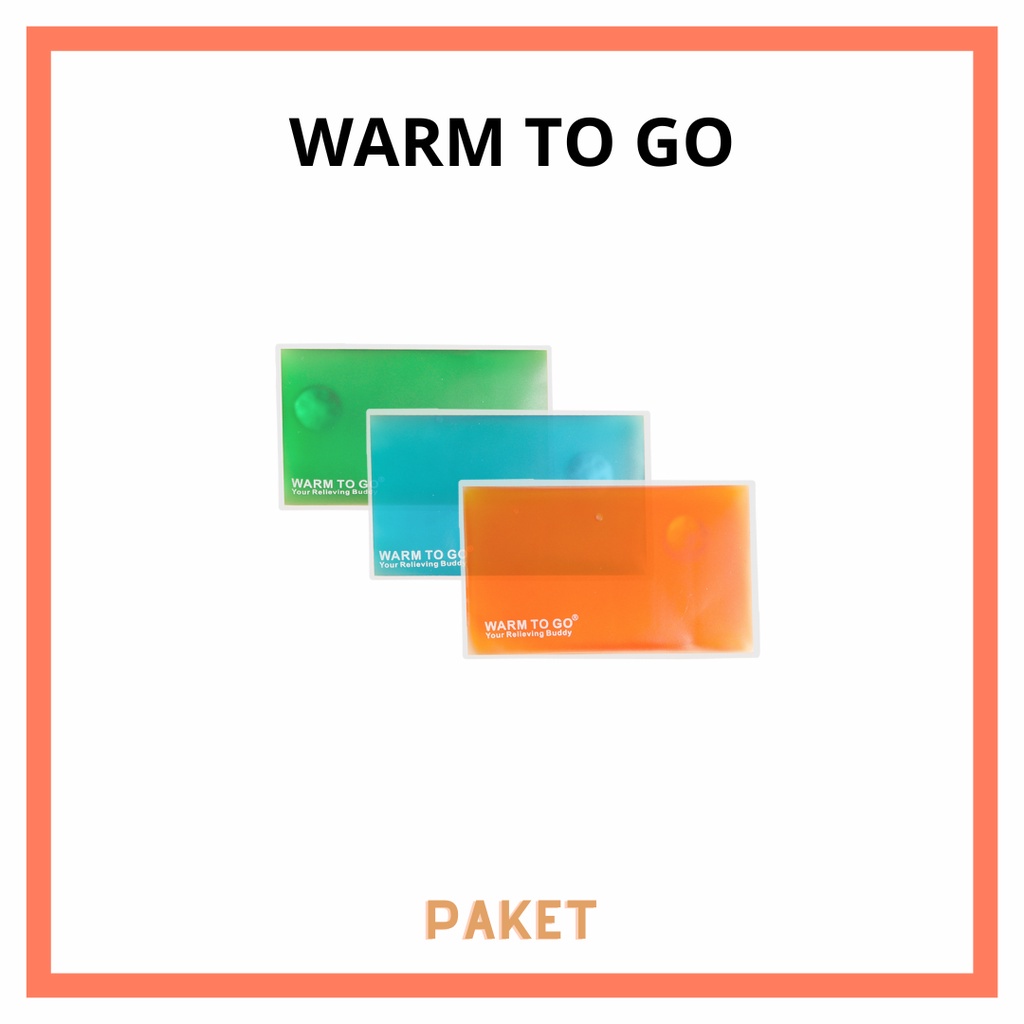 Warm To Go Penghangat Untuk Meredakan Nyeri Haid, Pegal, Dan Cuaca Dingin Reusable Dapat Digunakan