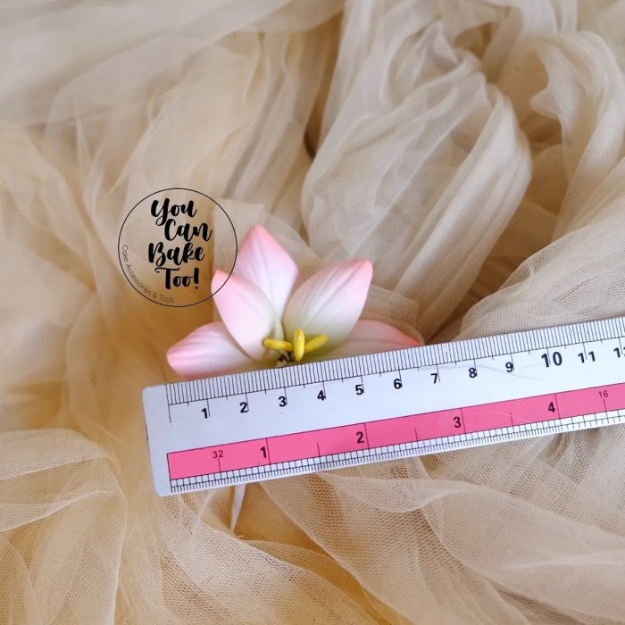 

Sale Terbatas Mini Lily Flower Gumpaste (6Pcs) Aman
