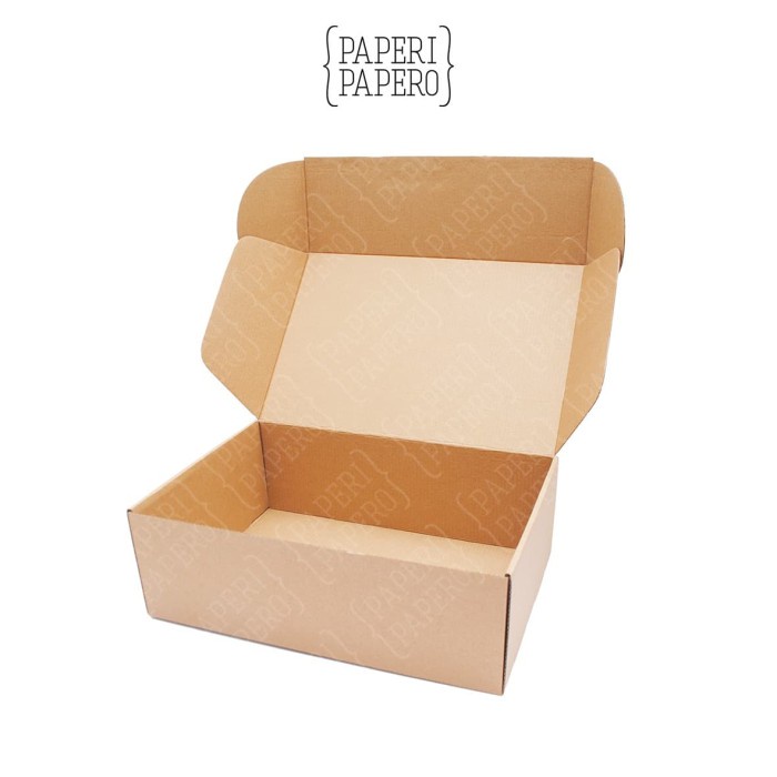 JTTOP" BOX KARDUS - PACKAGING MAKANAN / PAKAIAN / SEPATU (30 X 20 X 10)