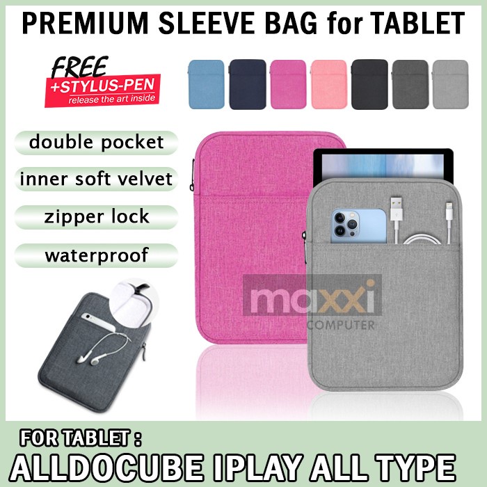 Jt Top Sleeve Tablet Alldocube Iplay 20 30 40 50 Pro 8 10 Inc Tas Sarung Case