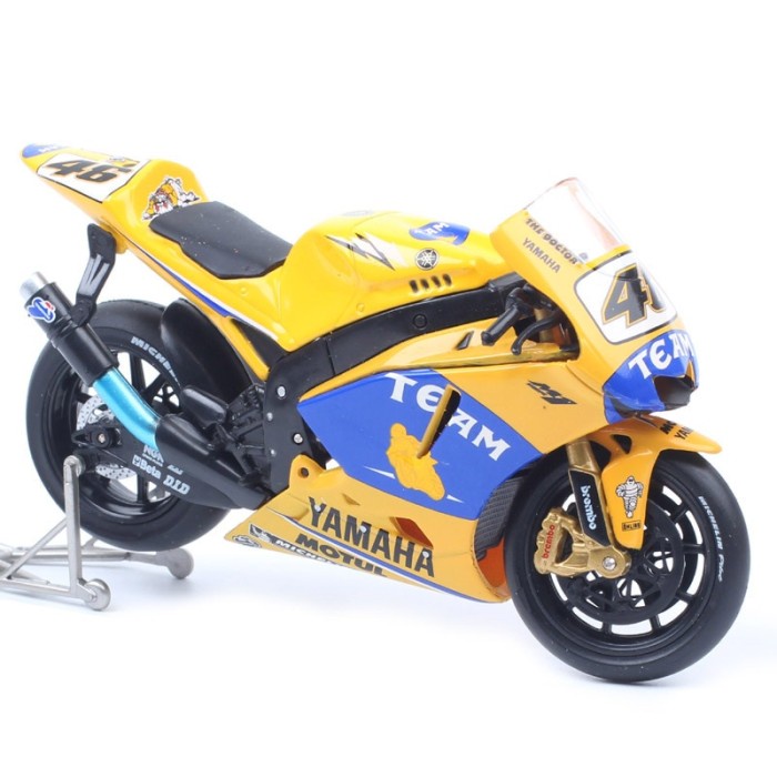 Guiloy 1/18 Scale Small 2006 Yamaha YZR-M1 GP Racing Motorcycle Moto
