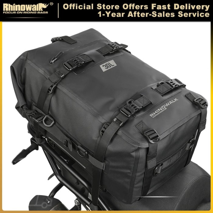 Rhinowalk Motorcycle Backpack Waterproof Bag 8L 15L 30L Motorbike