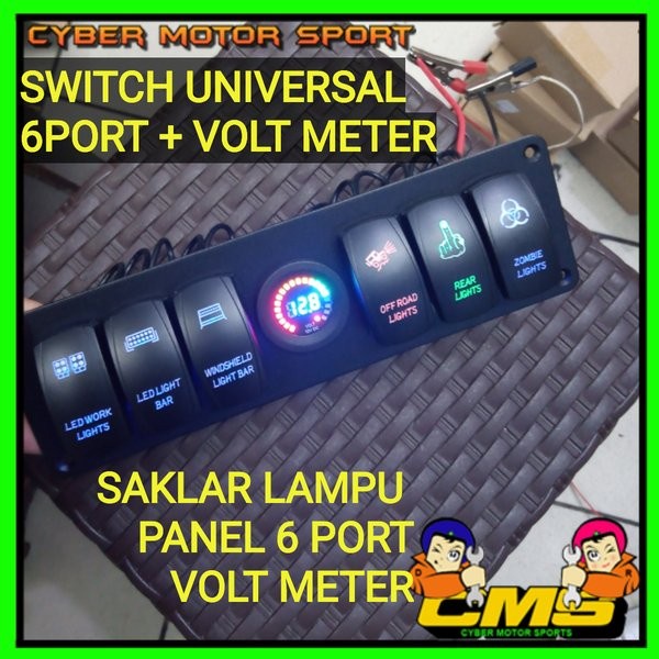 Saklar Mobil Universal. Paket Saklar Lampu . Saklar Foglamp. Sakalar