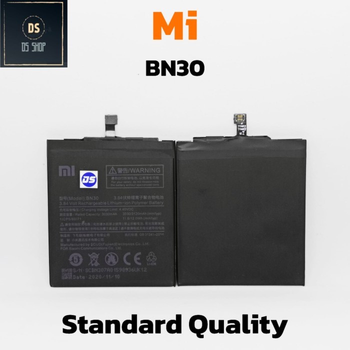 (Good) Baterai Xiaomi Xiomi Redmi 4a Mi4a Bn30 Bn 30 Ori Batrai Original