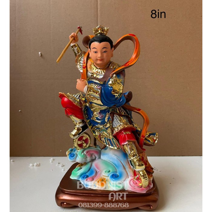 Patung Dewa Naca Naca Nazha Locia 8 Inch New 01