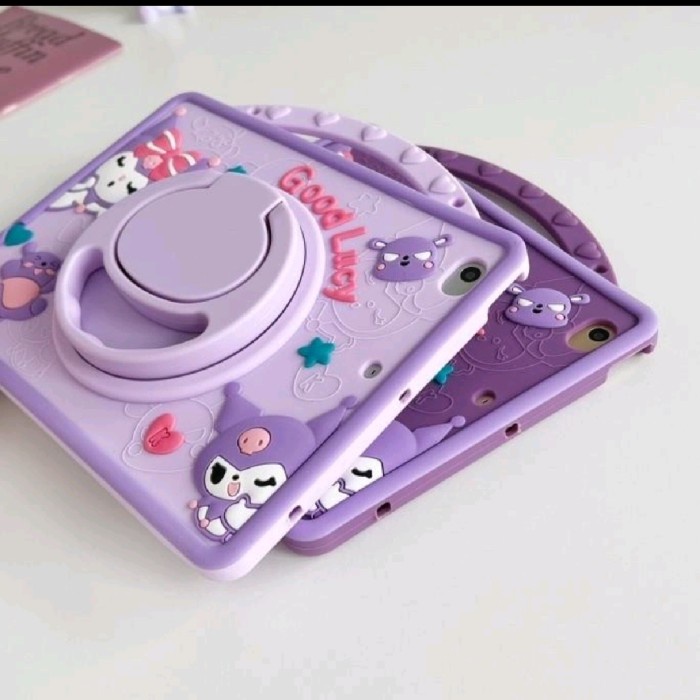 Case Anak Motif Kuromi Free Tali Selempang Xiaomi Redmi Pad Se -Gratisongkir