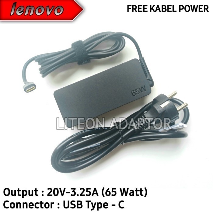 ADAPTOR CHARGER LENOV0 THINKPAD T470 T470S T480 T480S T490 T490S