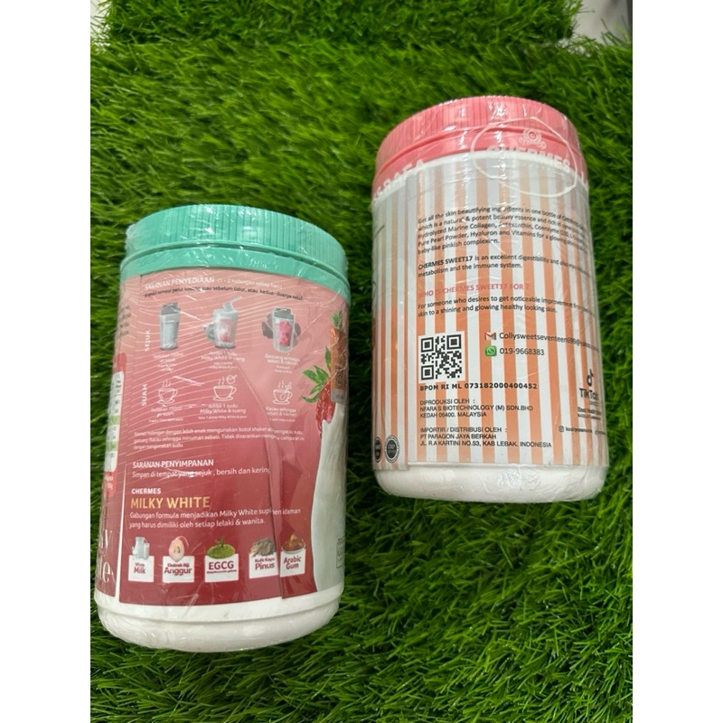 Beauty Paket Double Pencerah ( Milky & Kcolly Sweet17) Asli Vema Beauty