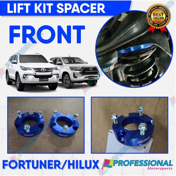 Aksesoris Liftkit Spacer Peninggi Per Depan Fortuner Hilux Vnt Trd Vrz
