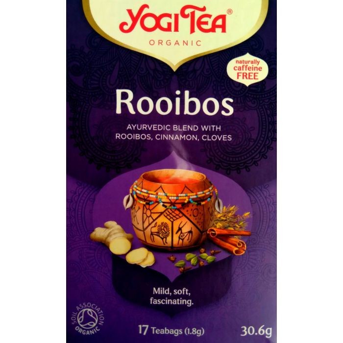 

Yogi Tea Organic Rooibos With Rooibos Spices 17 X 1.8 Gram