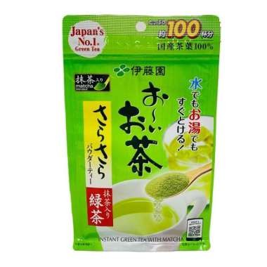 

Ito En Instant Green Tea With Matcha Blend Ryokucha 80 Gram